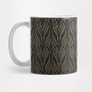 Black and Gold pattern Mug